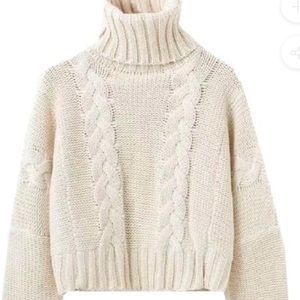 Goodnight Macaroon Cable Knit Sweater. NWOT